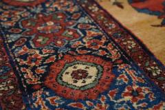 Antique Persian Rug 4 3 x 6 9  - 4406092