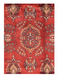Antique Persian Sarouk Rug 5 11 x 9 0  - 4553868