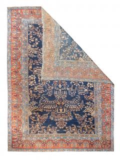 Antique Persian Sarouk Rug 8 8 x 11 8  - 4328454