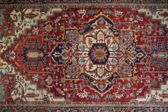 Antique Persian Serapi Rug 108 x 1810  - 4268033