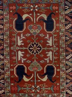 Antique Persian Serapi Rug 3 4 x 4 6  - 4457265