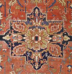 Antique Persian Serapi Rug 9 4 x 11 0  - 4295944