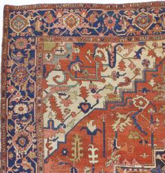 Antique Persian Serapi Rug 9 4 x 11 0  - 4295945