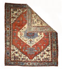 Antique Persian Serapi Rug 9 7 x 11 6  - 4295900