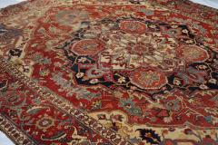 Antique Persian Serapi Rug 9 7 x 12 4  - 4313963