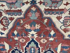 Antique Persian Serapi Rug 9 9 x 12 4  - 4326998