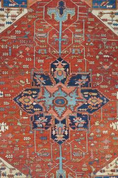 Antique Persian Serapi Rug 9 9 x 12 8  - 4327005
