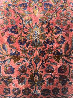 Antique Persian Silk Kashan Rug 20 x 35  - 4268305