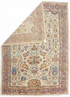 Antique Persian Sultanabad Mahal Rug 7 2 x 10 1  - 4314629
