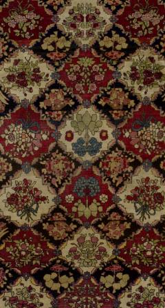 Antique Persian Tehran Rug 4 6 x 7 0  - 4328235