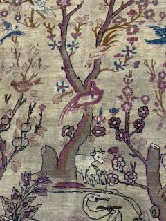 Antique Persian Tehran Rug 4 6 x 7 0  - 4405151