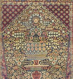 Antique Persian Tehran Rug 4 7 x 7 3  - 4328247