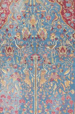 Antique Persian Tehran Rug 4 9 x 7 2  - 4404466