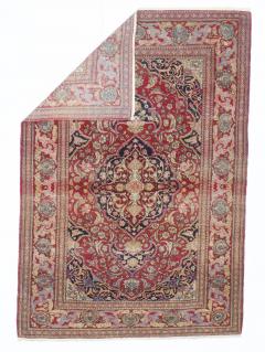Antique Persian Tehran Rug 47 x 6 x 9  - 4355384