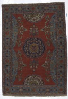 Antique Persian Tehran Rug 51 x 73  - 4268747