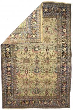 Antique Persian Tehran Rug 6 7 x 10 1  - 4314597