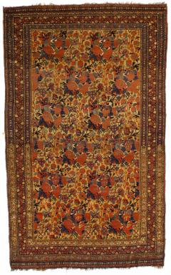 Antique Persian Tribal Khamseh Rug 44 x 70  - 4268771