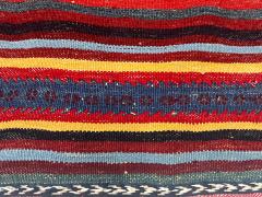 Antique Persian Tribal Kilim Rug 3 4 x 3 9  - 4553991