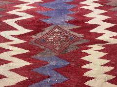 Antique Persian Tribal Kilim Rug 3 9 x 3 10  - 4553983