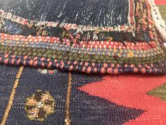 Antique Persian Tribal Kilim Rug 4 5 x 4 11  - 4553987