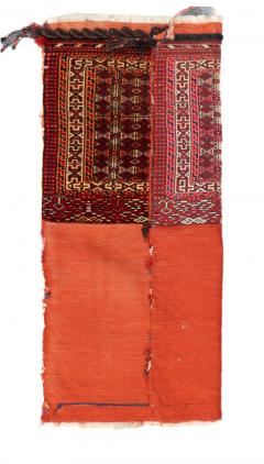 Antique Persian Turkmen Saddle Bag One of pair 22 x 34 - 4275302