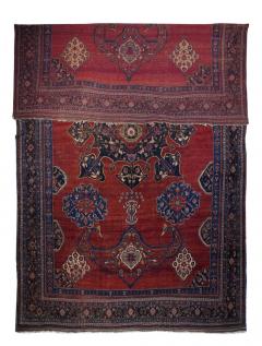 Antique Qashqai Rug 11 0 x 18 10  - 4296253