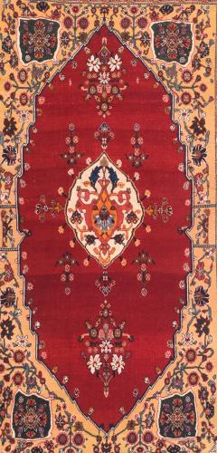 Antique Qashqai Rug 2 10 x 5 5  - 4314975