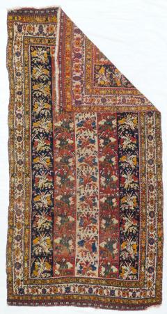 Antique Qashqai Rug 3 7 x 7 1  - 4457877