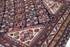 Antique Qashqai Rug 4 6 x 8 2  - 4457399