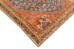 Antique Qashqai Rug 4 9 x 6 8  - 4553904