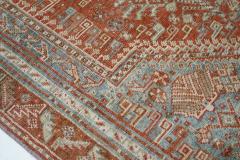 Antique Qashqai Rug 5 2 x 8 3  - 4553964