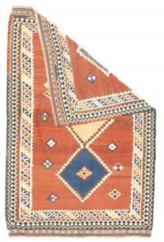 Antique Qashqai Rug 5 3 x 7 10  - 4404503