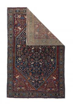 Antique Qashqai Rug 5 9 x 7 6  - 4404826