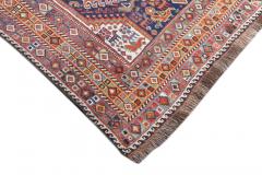 Antique Qashqai Rug 59 x 118 - 4354802
