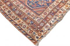 Antique Qashqai Rug 6 2 x 8 11  - 4405199