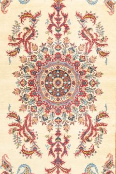 Antique Qum Rug 4 5 x 7 1  - 4554151