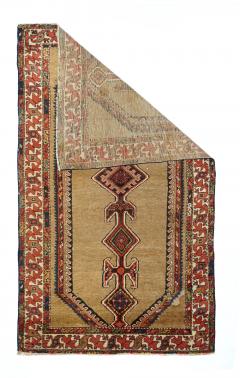 Antique Sarab Rug 3 7 x 6 8  - 4553855
