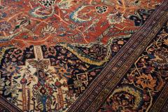 Antique Sarouk Rug 12 6 x 17 0  - 4296179