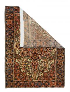 Antique Sarouk Rug 3 4 x 4 10  - 4405075