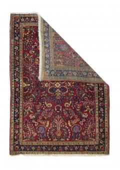 Antique Sarouk Rug 3 4 x 5 0  - 4554193