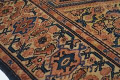 Antique Sarouk Rug 3 5 x 4 11  - 4536024