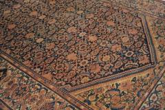 Antique Sarouk Rug 3 5 x 4 11  - 4536026