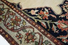 Antique Sarouk Rug 4 2 x 5 10  - 4328479