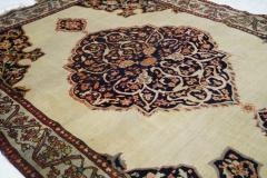Antique Sarouk Rug 4 2 x 5 10  - 4328480