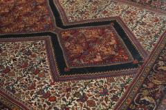 Antique Sarouk Rug 4 2 x 6 9  - 4328460