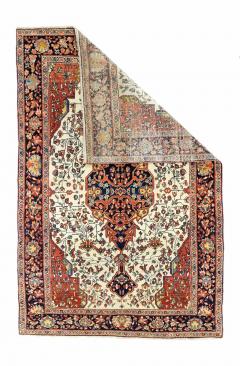 Antique Sarouk Rug 4 3 x 6 10  - 4328462