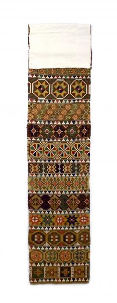 Antique Scandinavian Textile Kilim Rug 1 11 x 9 7  - 4552437
