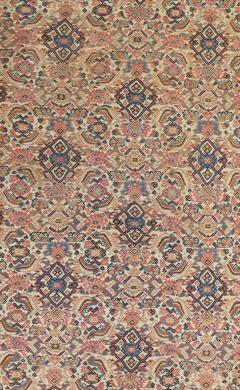 Antique Senneh Kilim Rug 4 7 x 6 8  - 4457828