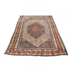 Antique Senneh Rug 4 4 x 5 6  - 4406122