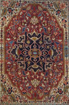 Antique Serapi Rug 4 11 x 6 7  - 4326970